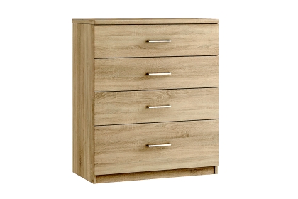 Malena 4 Drawer Chest of Drawers with Deep Drawer Malena 4 Drawer Chest of Drawers with Deep Drawer