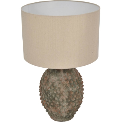 Remus Terracotta Table Lamp with Shade