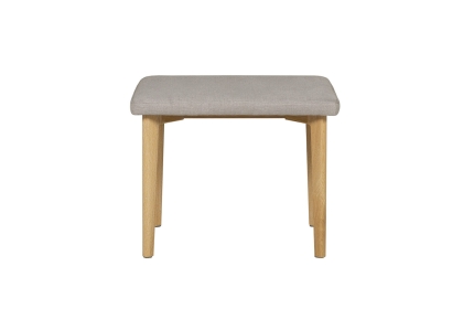 Vida Living Marlow Dressing Table Stool in Cashmere Oak and Taupe Vida Living Marlow Dressing Table Stool in Cashmere Oak and Taupe
