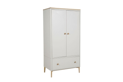 Vida Living Marlow 2 Door Wardrobe in Cashmere Oak and Taupe Vida Living Marlow 2 Door Wardrobe in Cashmere Oak and Taupe