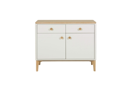 Vida Living Marlow Small Sideboard in Cashmere Oak and Taupe Vida Living Marlow Small Sideboard in Cashmere Oak and Taupe