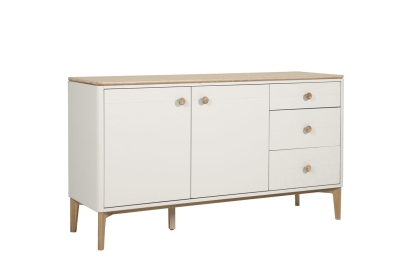 Vida Living Marlow Large Sideboard in Cashmere Oak and Taupe Vida Living Marlow Large Sideboard in Cashmere Oak and Taupe