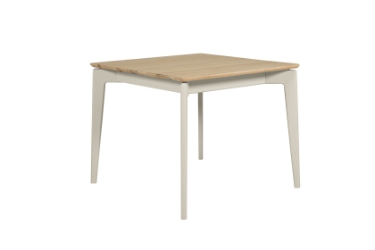 Vida Living Marlow 90cm Dining Table in Cashmere Oak and Taupe Vida Living Marlow 90cm Dining Table in Cashmere Oak and Taupe