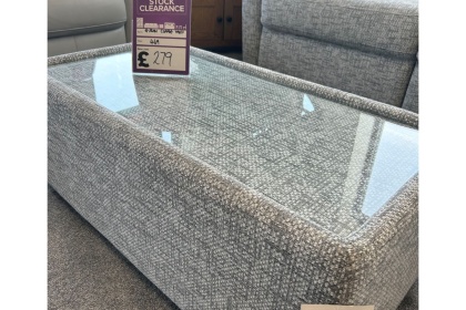 Ex-Display Redruth - G Plan Glass Coffee Table | Remco Light Grey