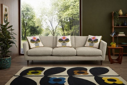 Orla Kiely Dorsey Three Cushioned Extra Large Sofa