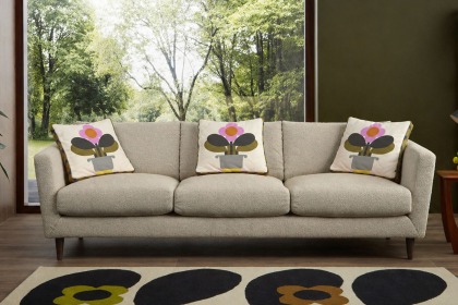 Orla Kiely Dorsey Three Cushioned Extra Large Sofa