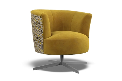 New Orla Kiely Lily Swivel Chair