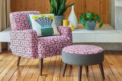 New Orla Kiely Pettigo Accent Chair