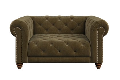 Alexander & James Stax Chesterfield Snuggler Chair