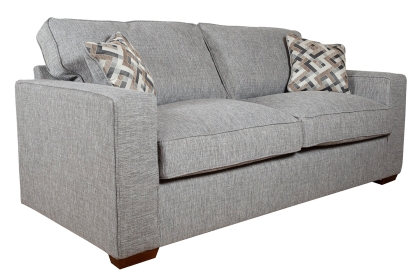 Cairo Fabric Standard Back 3 Seater Sofa Cairo Fabric Standard Back 3 Seater Sofa