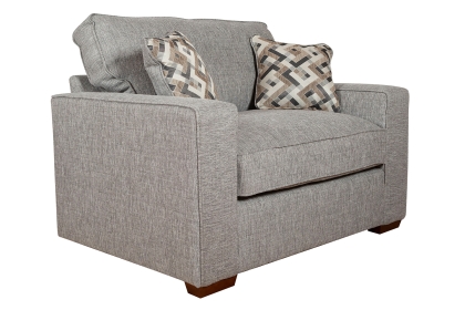 Cairo Fabric Standard Back Snuggler Chair