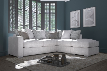 Cairo Fabric Large Footstool Cairo Fabric Large Footstool