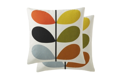 Orla Kiely Multi Stem Multi 45x45cm Feather Cushion