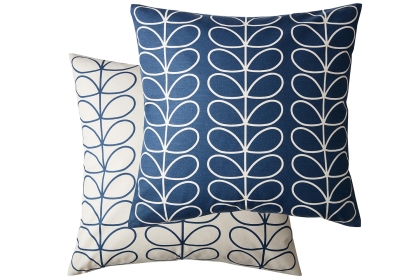 Orla Kiely Small Linear Stem Whale 50x50cm Feather Cushion