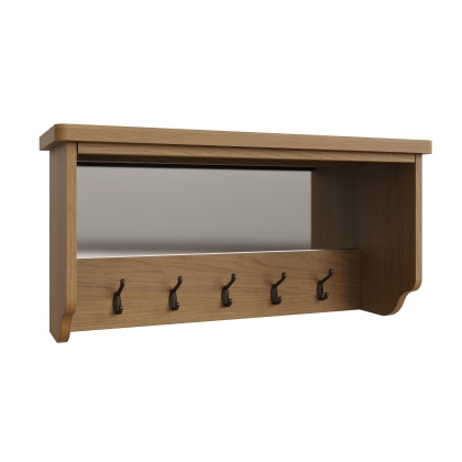 Oak City - Milan Oak Hall Bench Coat Hanger Top Oak City - Milan Oak Hall Bench Coat Hanger Top