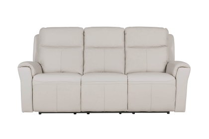 Ross Leather Electric Recliner 3 Seater Sofa