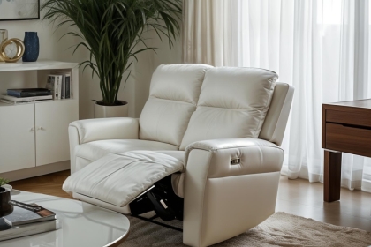 Ross Leather Electric Recliner 2 Seater Sofa Ross Leather Electric Recliner 2 Seater Sofa