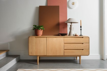 G Plan Winchester Retro Oak Wide Sideboard