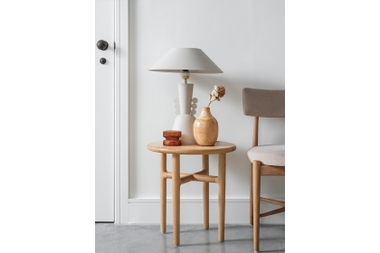 G Plan Winchester Retro Oak Lamp Table