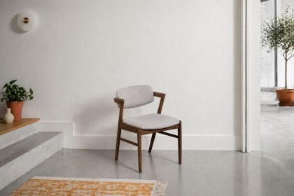 G Plan Darcy Retro Dining Arm Chair in Walnut