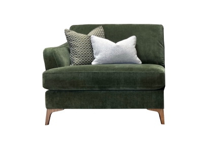 Hampton Upholstered Modular Cuddler End Unit