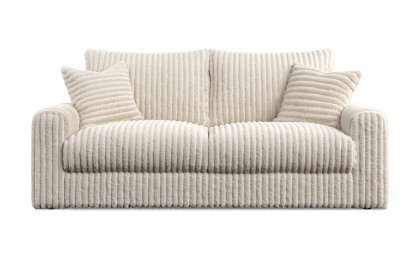 Chunky Cord Cream Large Sofa Chunky Cord Cream Large Sofa