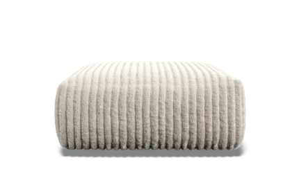 Chunky Cord Cream Large Stool