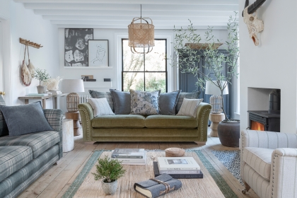 Alstons Evesham 3 Seater Standard Back Sofa