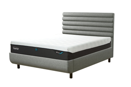 TEMPUR® Arc Adjustable Disc Bed Frame with Vectra Headboard