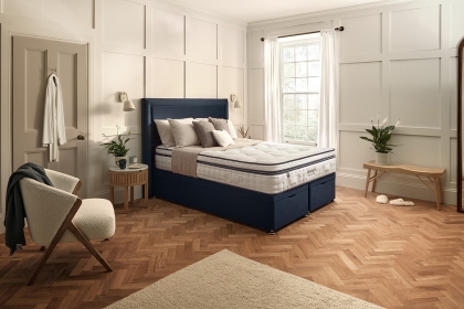 Silentnight Cartmel 3000 Boxtop Premium Wool Divan Bed Silentnight Cartmel 3000 Boxtop Premium Wool Divan Bed