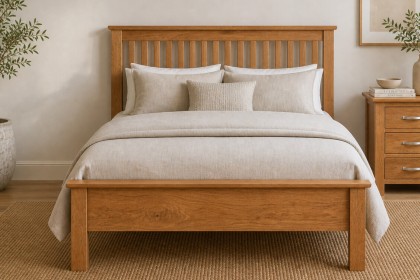 Devon Solid Oak Bedframe
