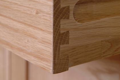 Moda Solid Oak Cheval Mirror