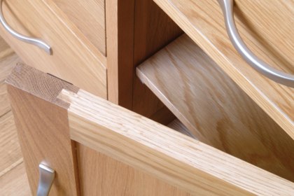 Devon Solid Oak Hanging Wardrobe