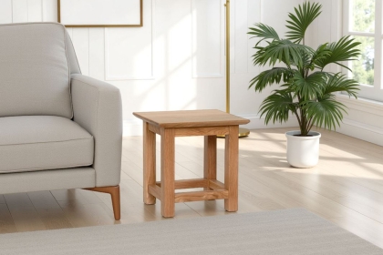 Moda 100% Solid Oak Side Table