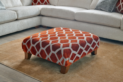 Milton Upholstered Accent Stool