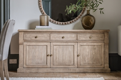Gallery Direct Vancouver Rustic Pine Large Sideboard