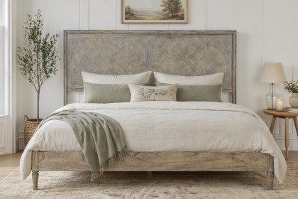 Gallery Direct Rustique French Colonial Bed Frame