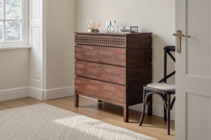 Gallery Direct Boho Retreat 4 Drawer Chest of Drawers