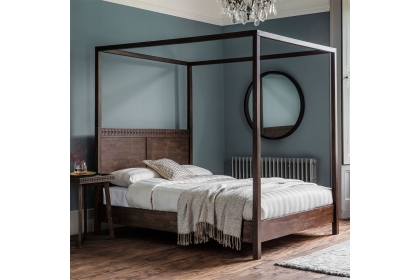 Gallery Direct Boho Retreat 4 Poster Bed Frame