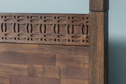 Gallery Direct Boho Retreat 4 Poster Bed Frame