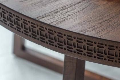 Gallery Direct Boho Retreat Round Dining Table