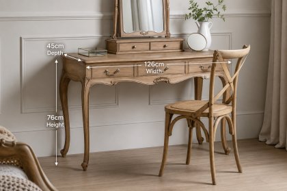 Gallery Direct Chic Weathered Dressing Table