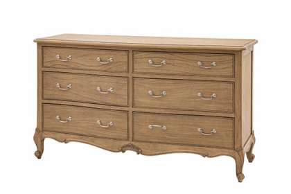 Gallery Direct Chic Weathered 6 Drawer Chest Of Drawers