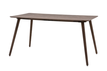 Gallery Direct Hatfield Smoked Oak 150cm Large Rectangular Dining Table