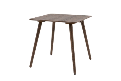 Gallery Direct Hatfield Smoked Oak 77cm Square Dining Table