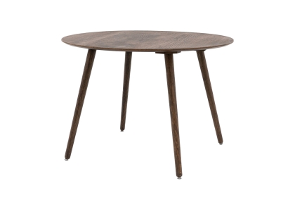 Gallery Direct Hatfield Smoked Oak 110cm Round Dining Table