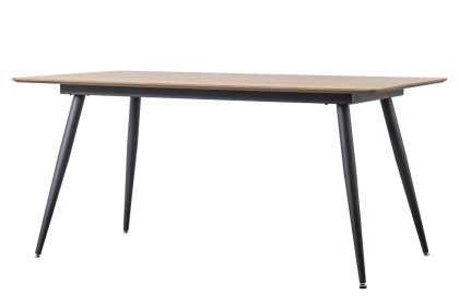 Gallery Direct Astley 160cm Oak Dining Table