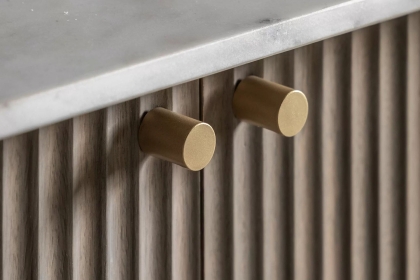 Gallery Direct Marmo Mango Wood Sideboard with Marble Top