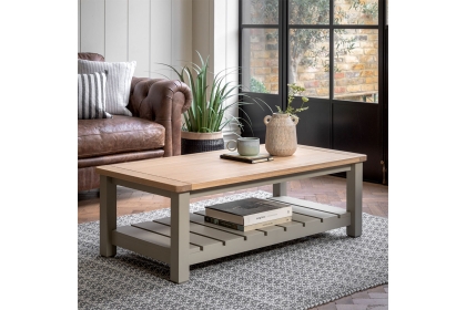 Gallery Direct Eton Painted Prairie Coffee Table