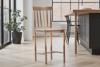 Gallery Direct Eton Oak Set of 2 Bar Stools